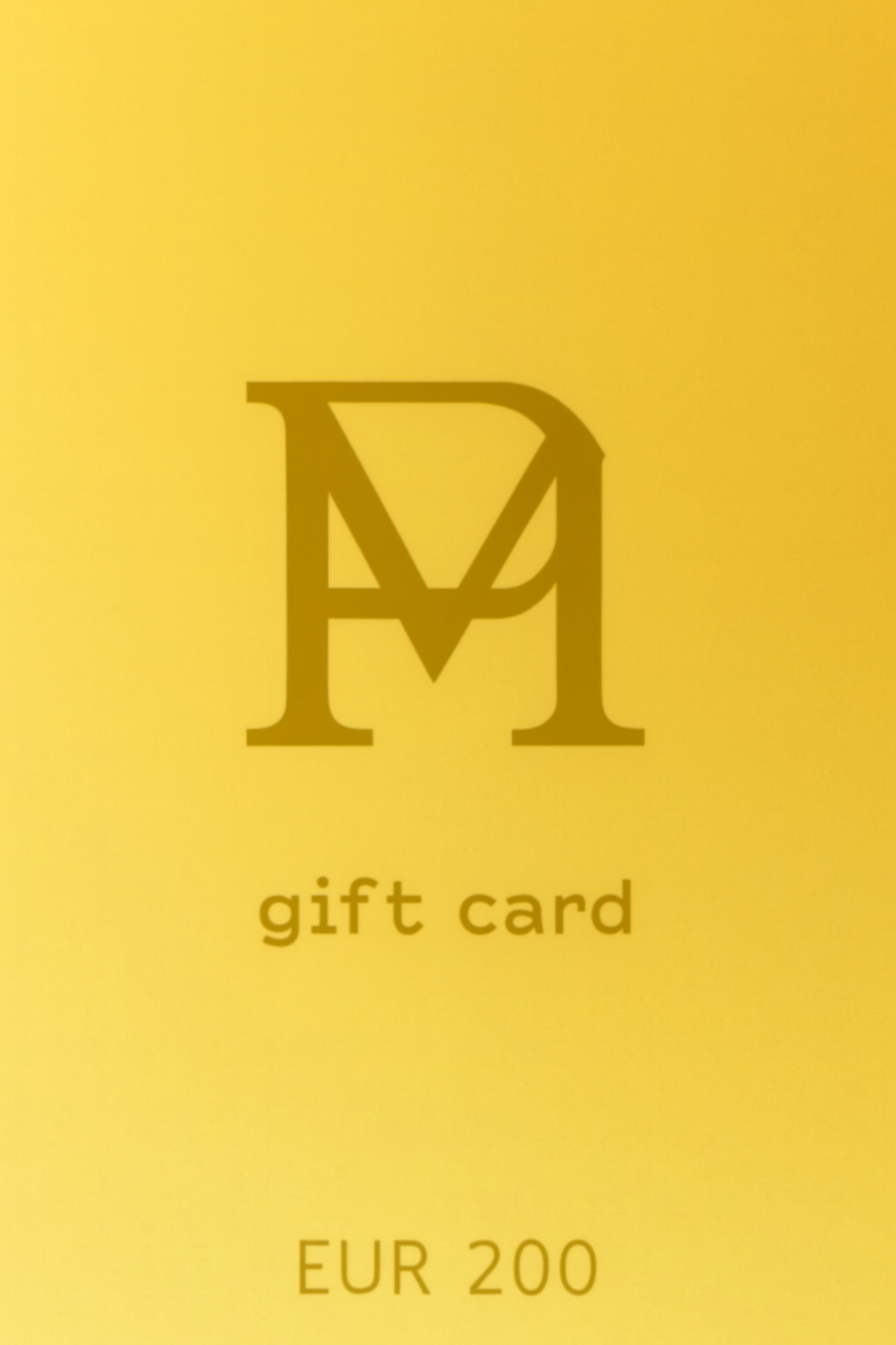 POLMADEVA Gift Card - €200