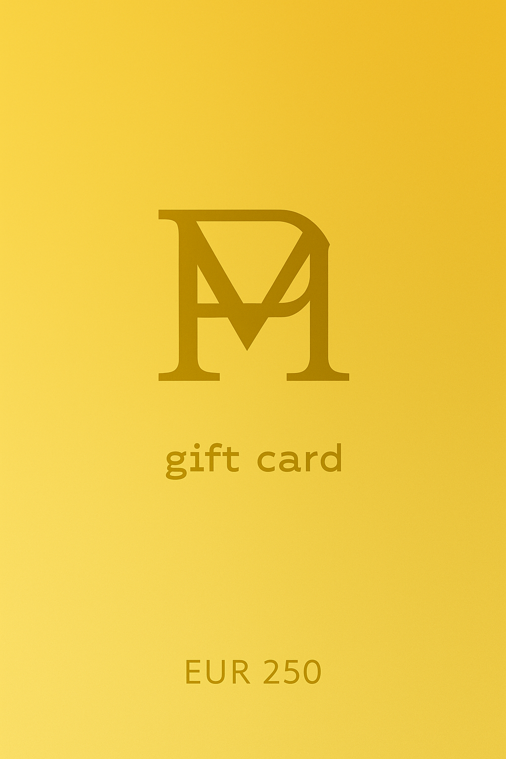POLMADEVA Gift Card - €250