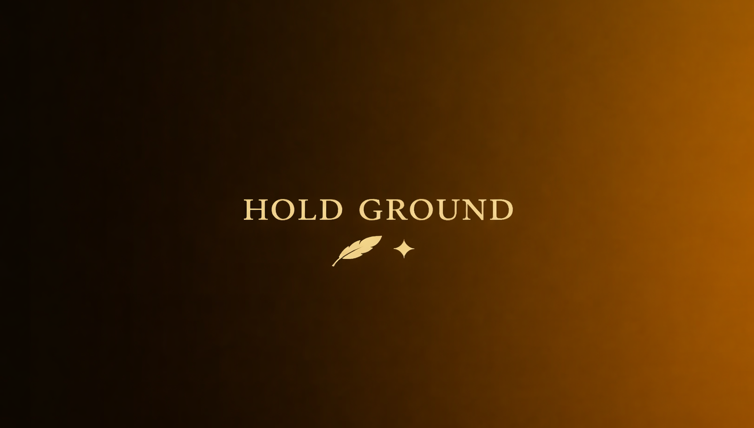 POLMADEVA Hold Ground bracelet with black lava stone beads, tiger’s eye accents, and a gold lion head centerpiece on a warm gold background.