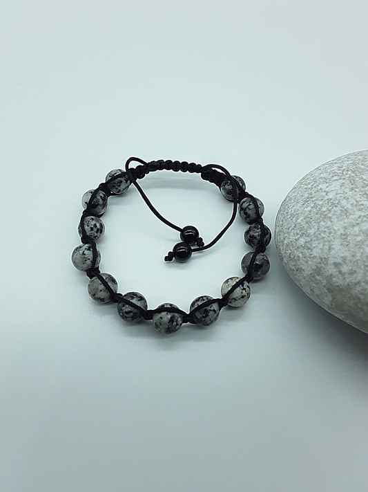 The Stone of Balance Bracelet by Polmadeva – Jasper bracelet symbolizing harmony, grounding, and inner peace.